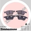 Zimmermann Brake Pad Set, 24176.210.1 24176.210.1